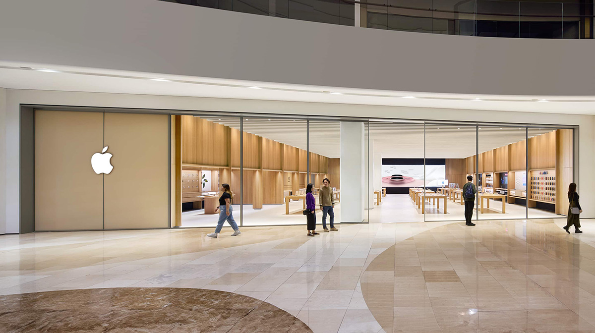Apple Hanam store opening visual.