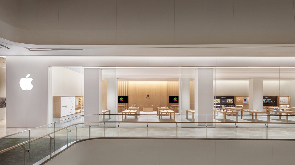Apple Jamsil store opening visual.