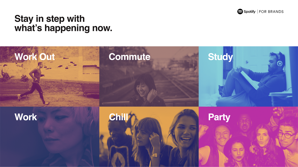 Spotify Cannes infographic design.